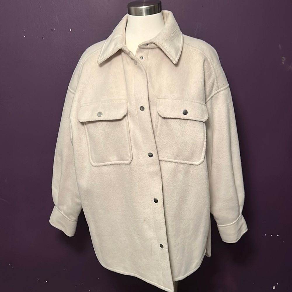 White Shirt Jacket